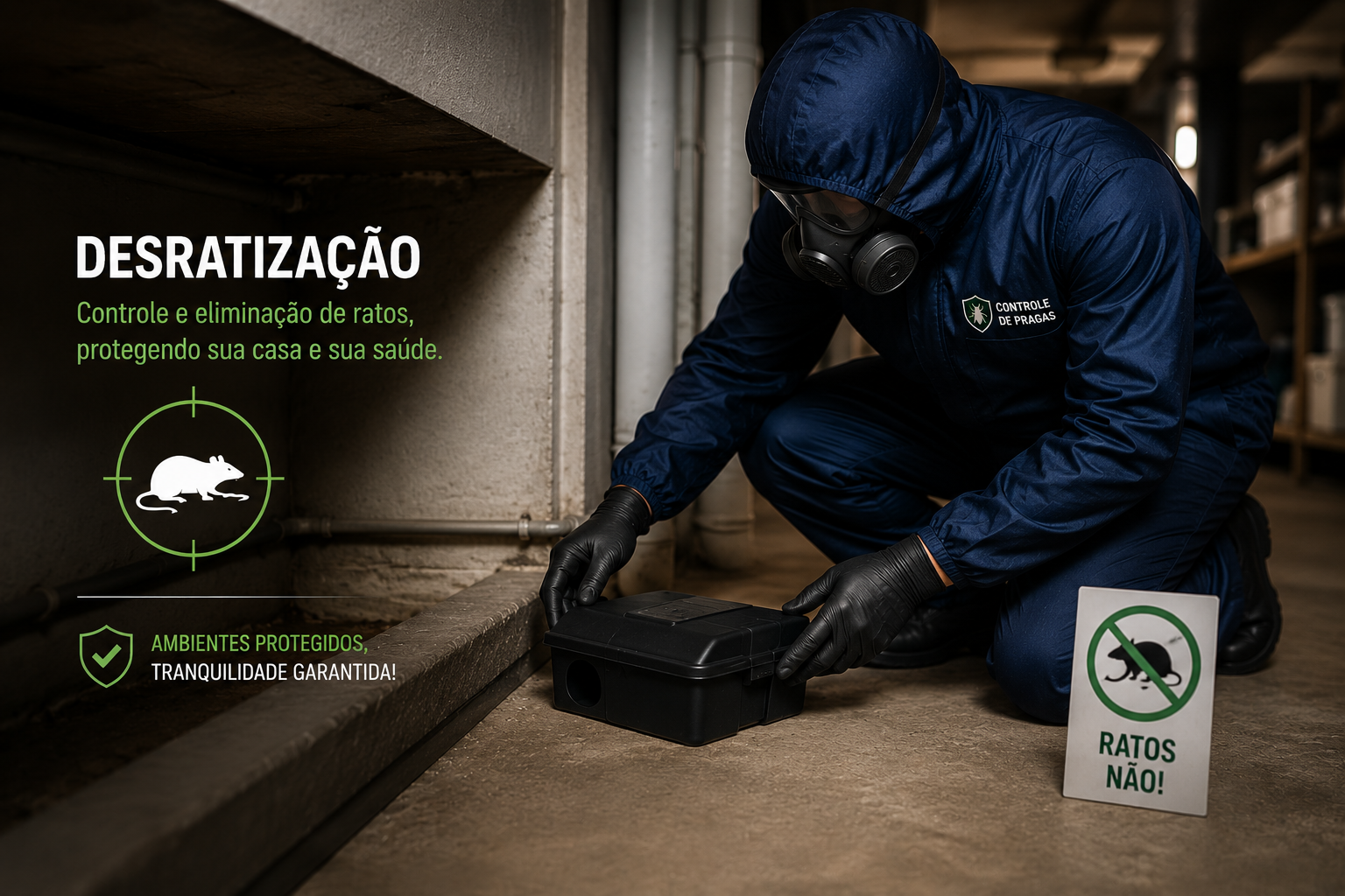 Desratização em BH — controle de ratos e camundongos pela Prag Off